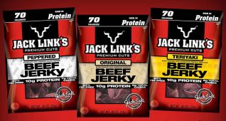 2 .85oz Jack Links Beef Jerky Bags Cropped