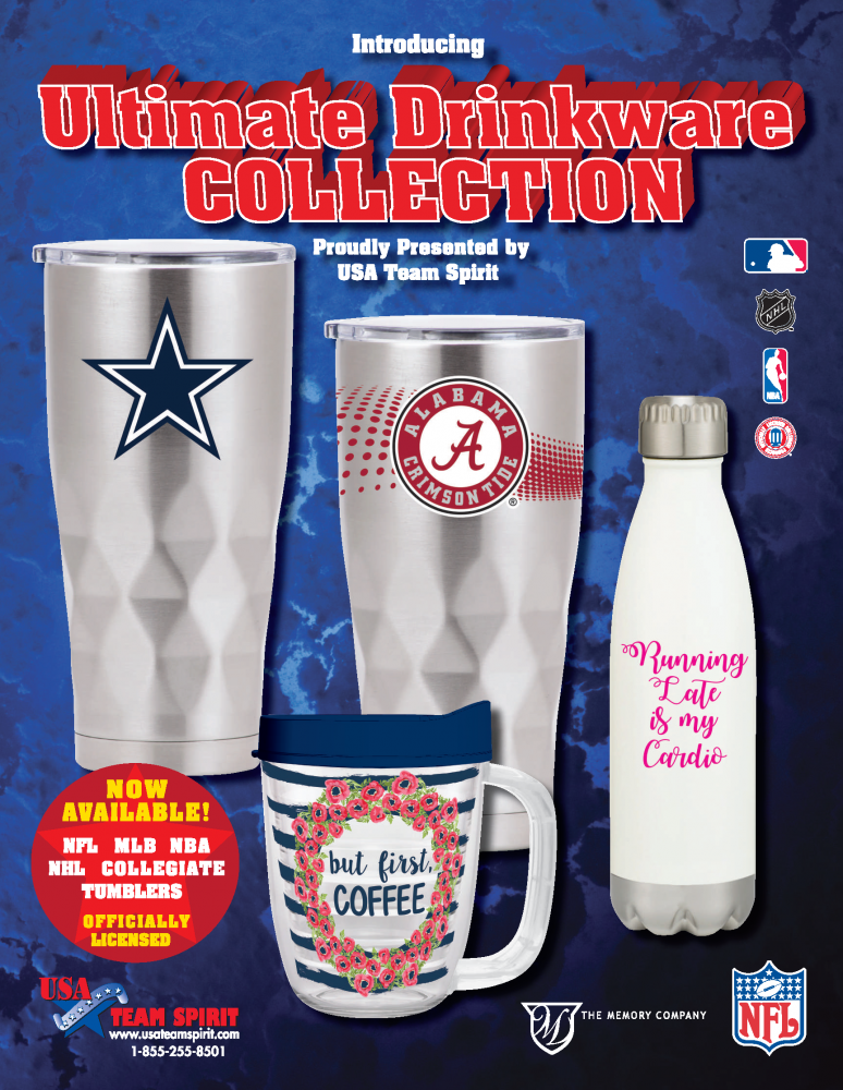 Ultimate Drinkware Collection Fundraiser Tumbler Fundraising Brochure