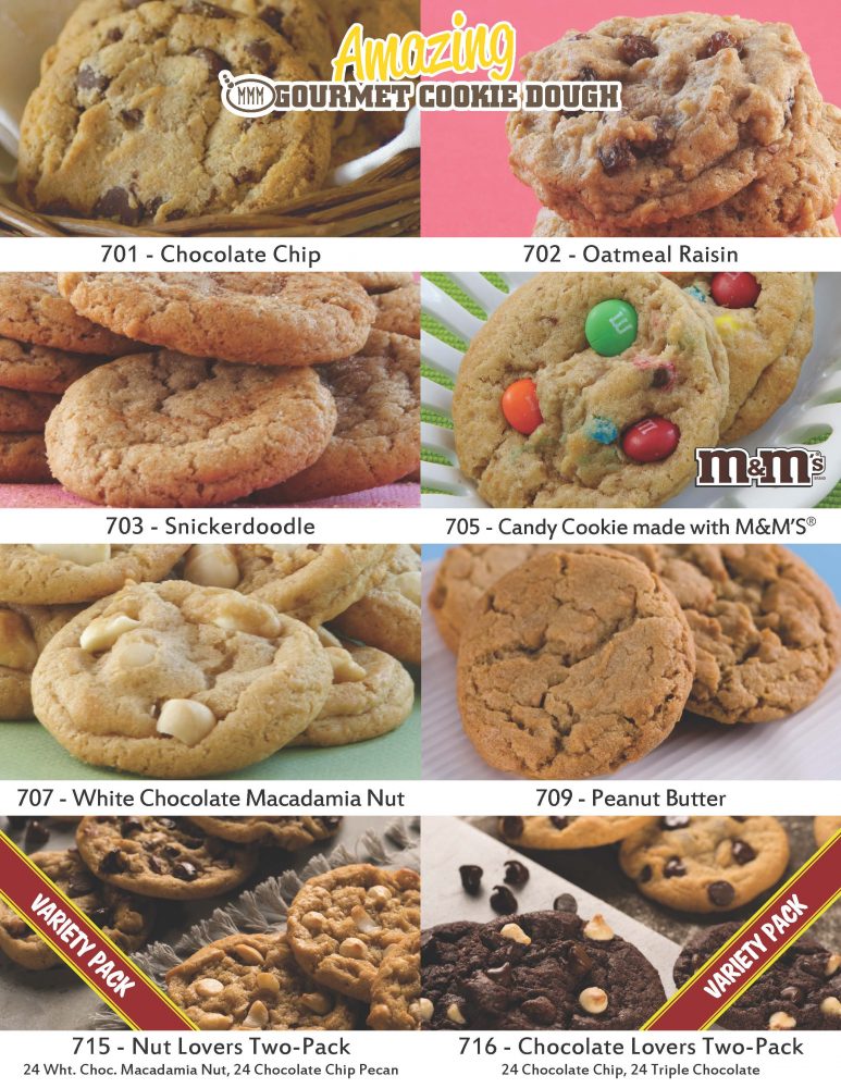 Amazing Gourmet Cookie Dough Single Sheet